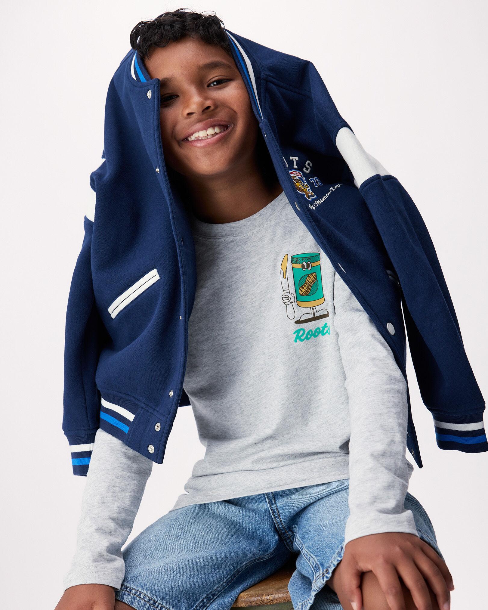 Kids Buddy Varsity Jacket